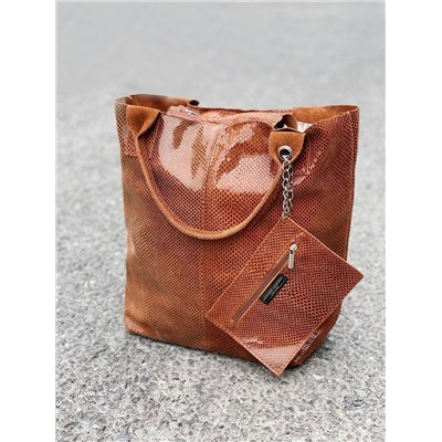 PELLE - Shopper Serpiente CUERO АКЦИЯ