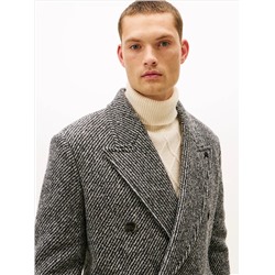 Double-Breasted Wool Coat