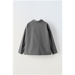 TECHNICAL OVERSHIRT WITH ZIP