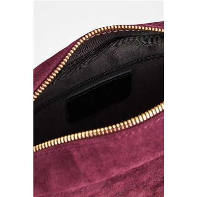 Bandolera de piel Gaby Violeta