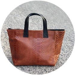 PELLE SERPIENTE 410 RUST