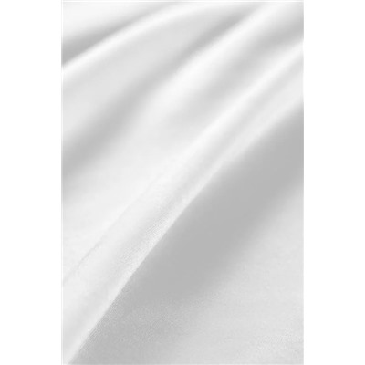 Ciel King Size Plus Lastikli Saten Çarşaf - Beyaz