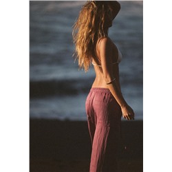 STRAIGHT TROUSERS WITH DRAWSTRING