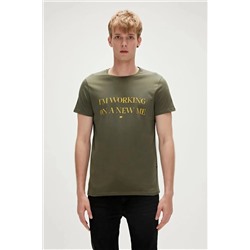 Bad Bear, Persona Erkek Tshirt - Haki