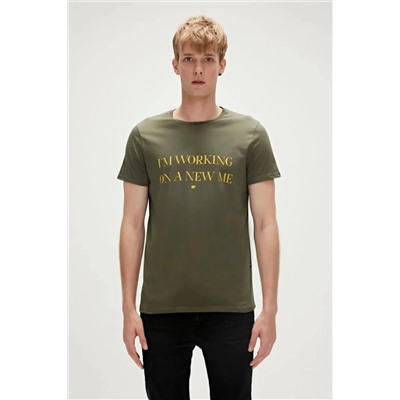 Bad Bear, Persona Erkek Tshirt - Haki