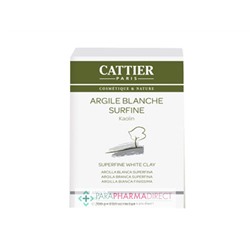 Cattier Argile Blanche Surfine Kaolin 200g