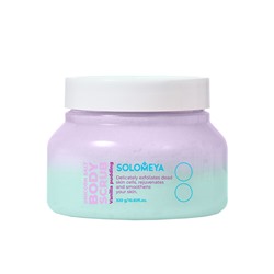 [SOLOMEYA] Скраб для тела солевой ВАНИЛЬНЫЙ ПУДДИНГ Unicorn Salt Body Scrub Vanilla Pudding, 350 гр