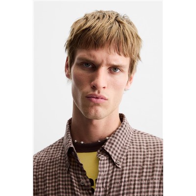 CAMISA CUADROS TEXTURA