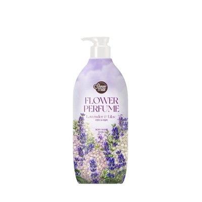 [SHOWER MATE] Гель для душа ЛАВАНДА Flower Perfume Body Wash Lavender, 900 мл