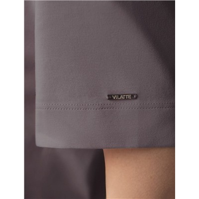 Футболка свободная из премиального хлопка с эластаном