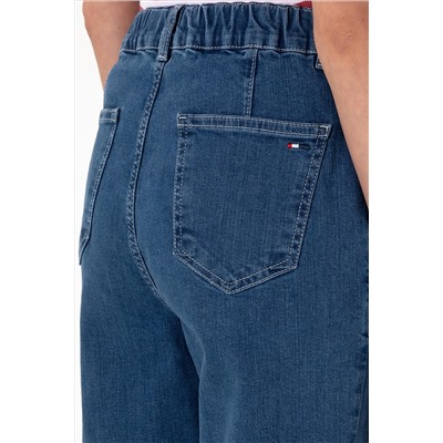 Kadın Açık Mavi Carrot Fit Jean Pantolon