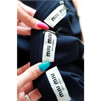 Лонгслив из джерси с длинными рукавами  Mi*u Mi*u