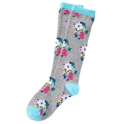 Floral Knee Socks