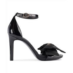 KARL LAGERFELD PARIS Women's Kenz Bow Sandals