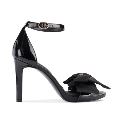 KARL LAGERFELD PARIS Women's Kenz Bow Sandals