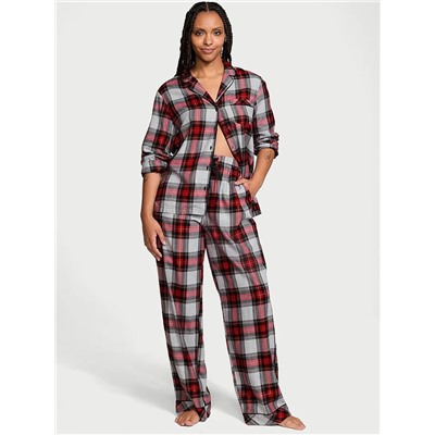 VICTORIA'S SECRET Flannel Long Pajama Set