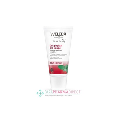 Weleda Gel Gingival à la Sauge Gencives Sensibles Goût Menthe 30ml