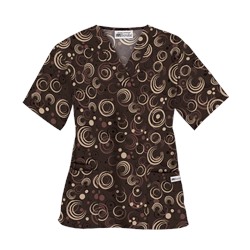 UA Total Eclipse Espresso Scrub Top