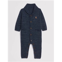 Baby Brannan Bear Shawl One-Piece