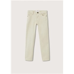 Pantalón slim fit algodón -  Niño | MANGO OUTLET España