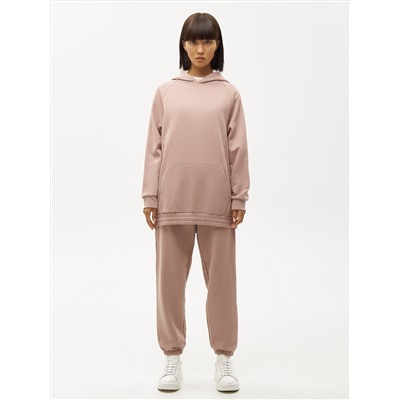 ТРИКОТАЖНОЕ OVERSIZE ХУДИ ИЗ ПЕРЕРАБОТАННЫХ МАТЕРИАЛОВ