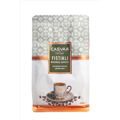Кофейный напиток "Casvaa" 200 гр Фисташка (м/у) 1/12