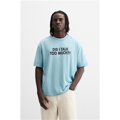 CAMISETA TEXTO ESTAMPADO
