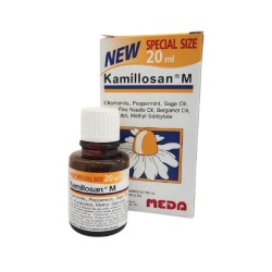 СПРЕЙ ОТ БОЛИ В ГОРЛЕ КАМИЛЛОСАН, 20 МЛ / KAMILLOSAN M, 20 ML