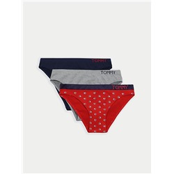 TOMMY HILFIGER SEAMLESS CHEEKY BRIEF 3PK