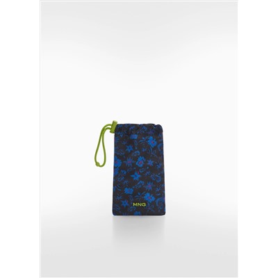 Funda de gafas estampada