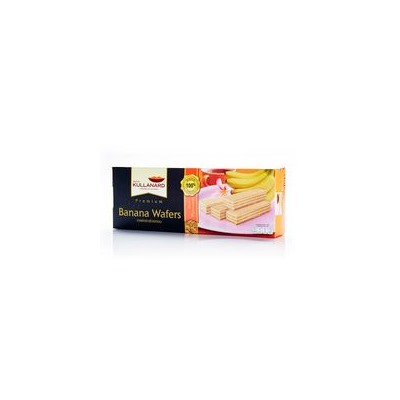 Вафли с бананом от Kullanard 100 гр / Kullanard Banana Wafer 100 gr