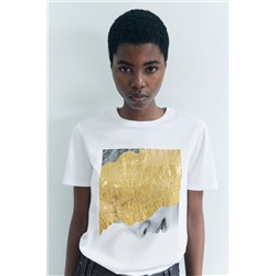 METALLIC T-SHIRT
