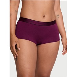 Logo Cotton Boyshort Panty