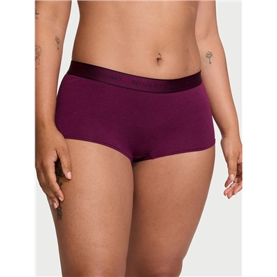 Logo Cotton Boyshort Panty