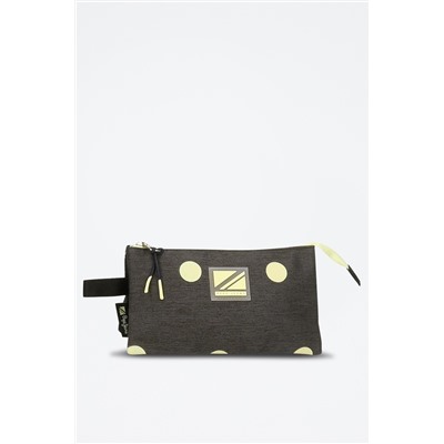 Neceser Leire Gris y amarillo