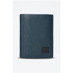Cartera de piel Chief Índigo