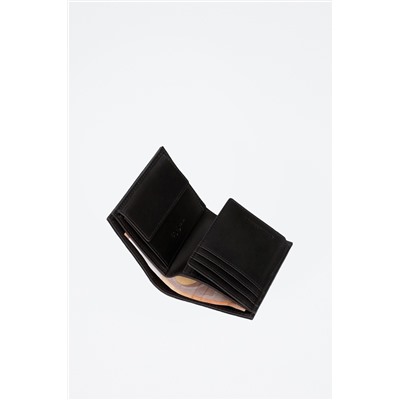 Cartera de piel Hilliop Negro