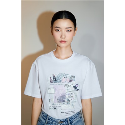 Camiseta Celeste