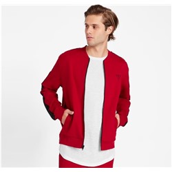 Jon Logo Tape Bomber Jacket