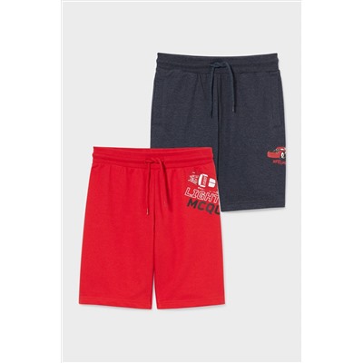 Multipack 2er - Cars - Sweatshorts