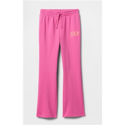 Kids Relaxed Gap Logo Bootcut Sweatpants