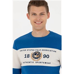 Erkek Saks Sweatshirt