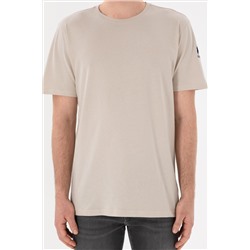 Erkek Regular Fit Bisiklet Yaka Taş Basic Tişört
