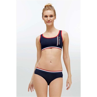 U.S. Polo Assn. U.S. Polo Assn. Kadın Lacivert Büstiyer Şort Takım INT.6.Z.8ET0.A.G0R.4P