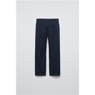 BASIC SLIM FIT CHINO TROUSERS
