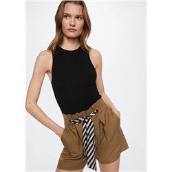 Short slouchy pinzas  -  Mujer | MANGO OUTLET Melilla