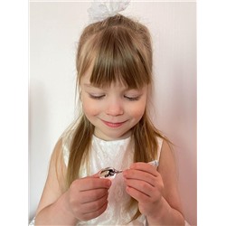Ложка из серебра - На зубок, 8,5 см 5-007