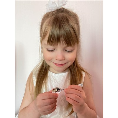 Ложка из серебра - На зубок, 8,5 см 5-007
