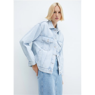 Cazadora vaquera oversize