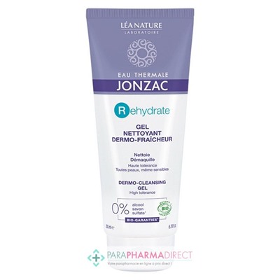 Eau Thermale Jonzac - Rehydrate - Gel Nettoyant Dermo-Fraîcheur 200ml